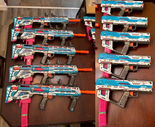 Zuru nerf guns packages