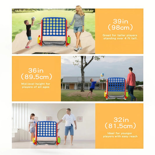 Giant Connect 4 - 3in 1 Outdoor Game
