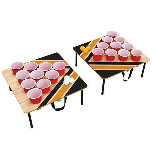Portable Cup Pong, Outdoor Toss Game Set, for All Ages